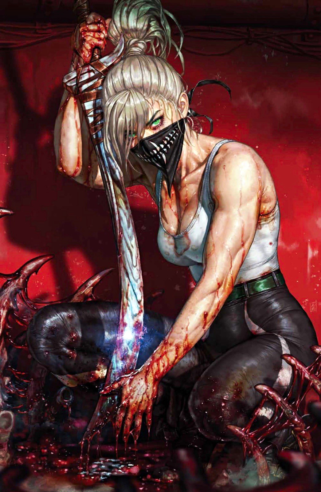 SIKTC #50 Kyuyong Eom Blood Red Spot Foil NYCC Exclusive