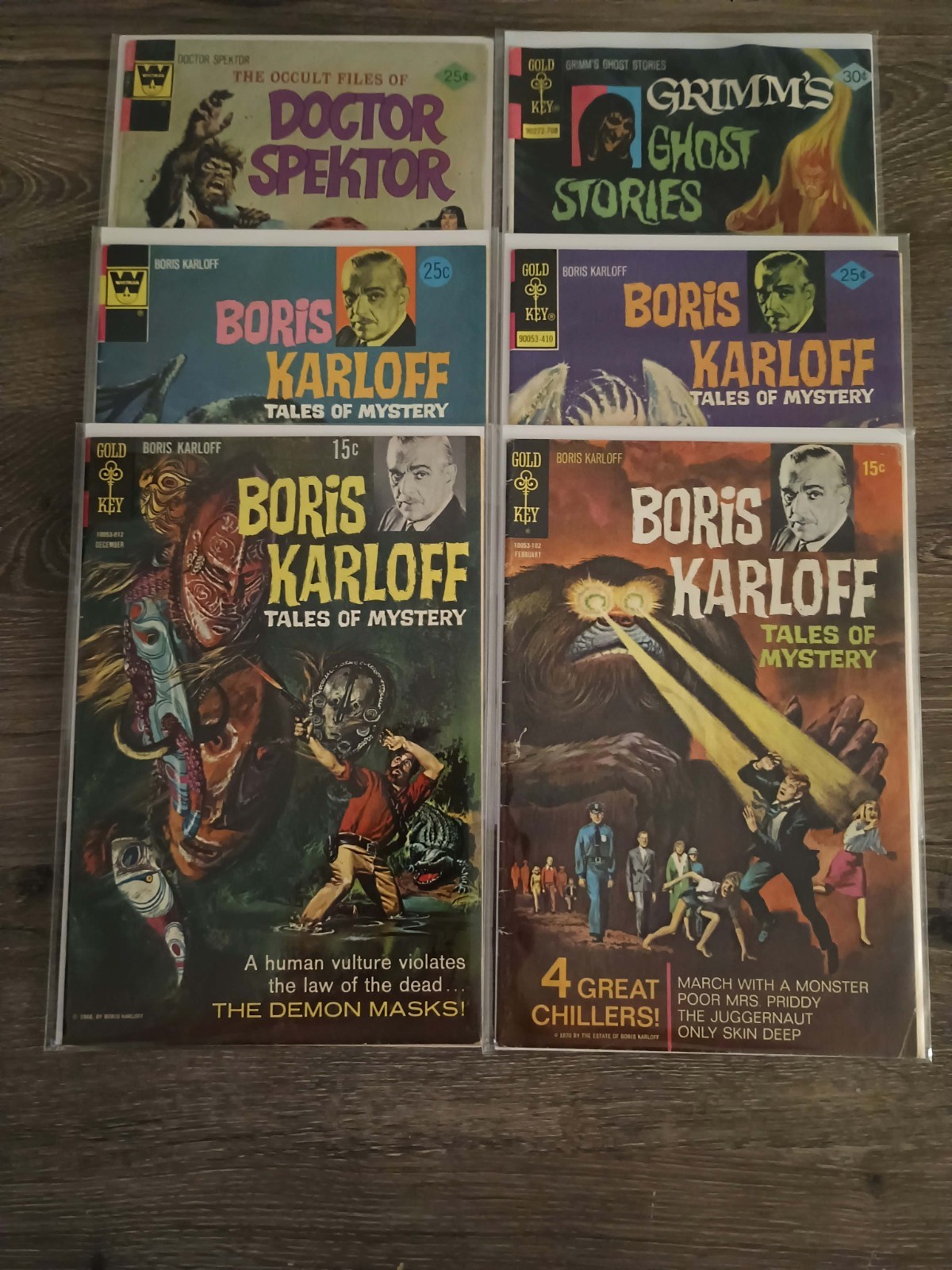 Vintage Silver & Bronze Age Gold Key Comics Lot with Variants Halloween Horror
