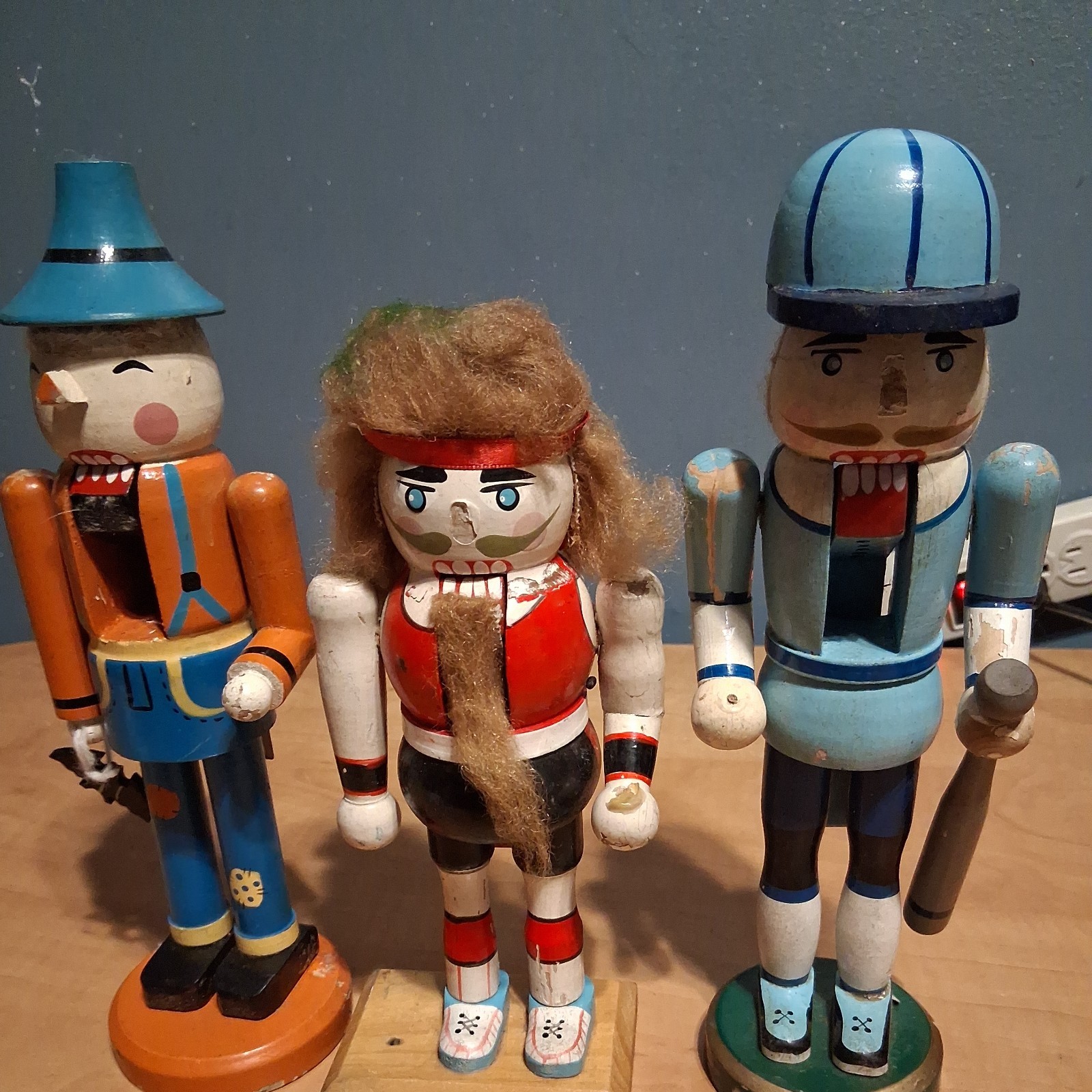 3 vintage Nutcracker needs a little creativity 