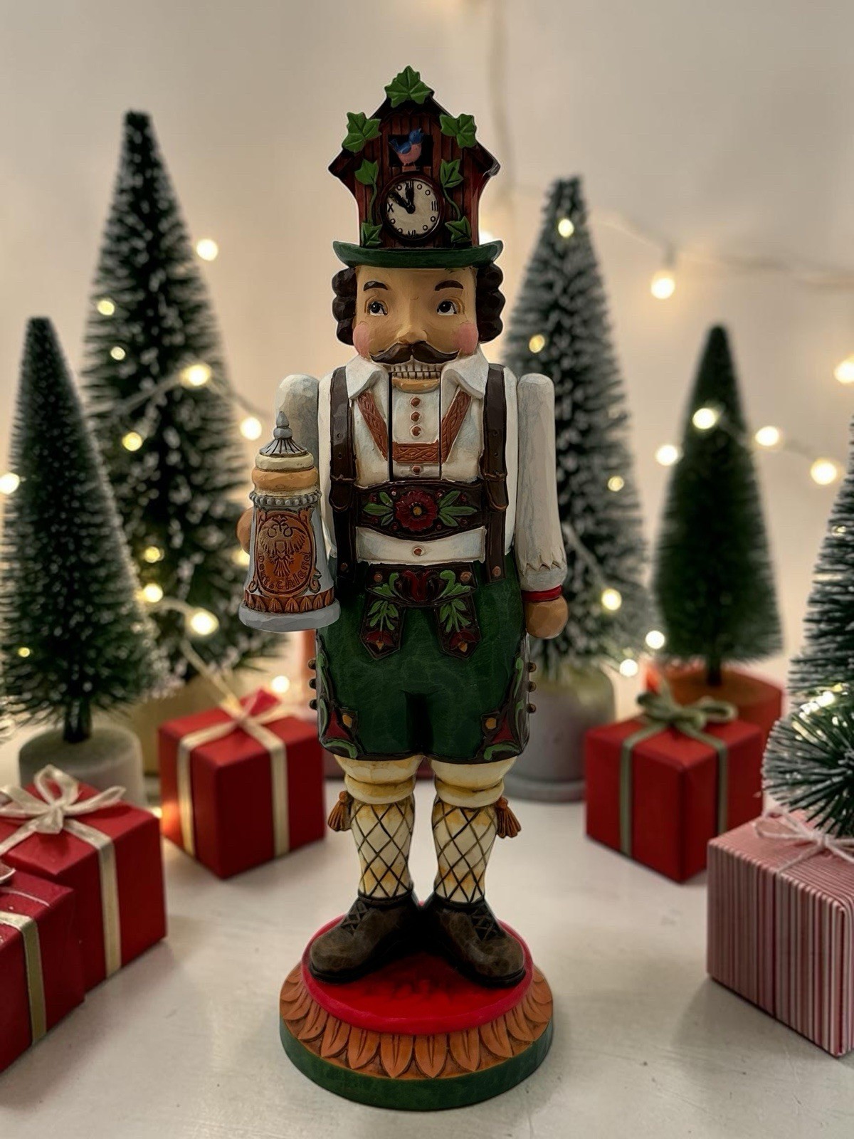 Jim Shore Enesco German Nutcracker Prost Sante Around The World 6004240 NWOB