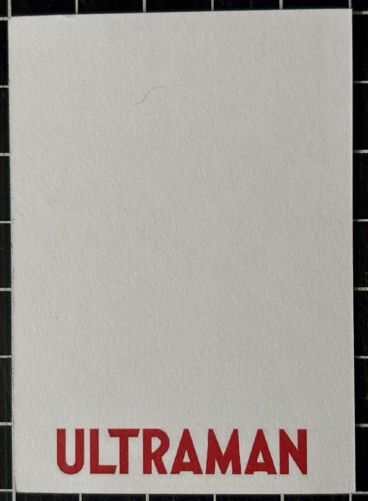 RRParks Cards ULTRASEVEN Full Color Commissioned Sketch Card  By FBW