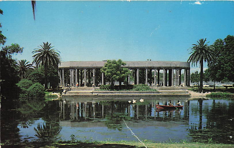 Postcard LA: Peristyle Pavilion City Park, New Orleans, Louisiana
