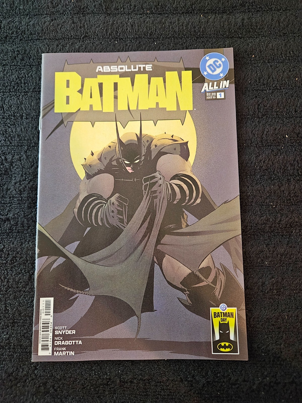 2025 DC COMICS ABSOLUTE BATMAN #1 BATMAN DAY SPECIAL VFNM/NM- SCOTT SNYDER