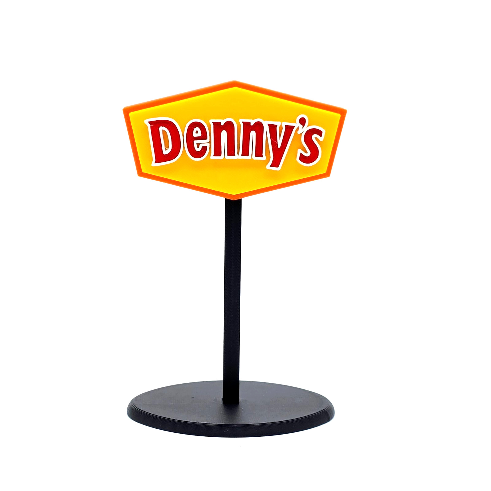Miniature Denny's Restaurant Sign - 5