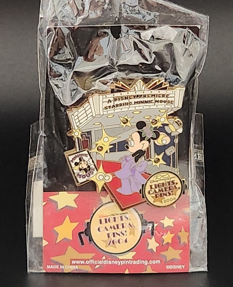 WDW - Lights, Camera, Pins #6 (Red Carpet Minnie) Light Up