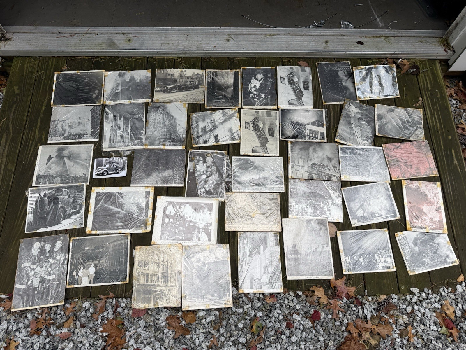 (38) Lot Of Boston Fire Dept Photos Throughout 1900’s Antique Pictures