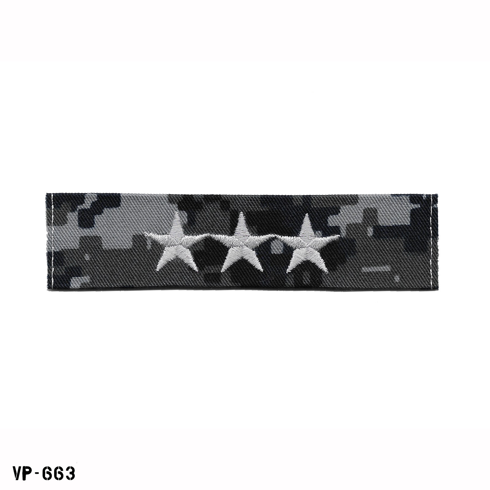 USN BDG NWU Blue Digital Vice Admiral VADM 3 Star Cap Device ~ Vanguard USA NEW