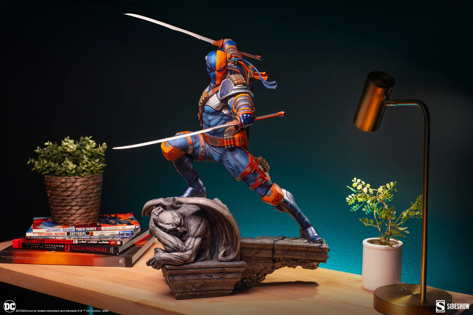 Sideshow Deathstroke Premium Format Statue DC 1:4 scale Batman Teen Titans