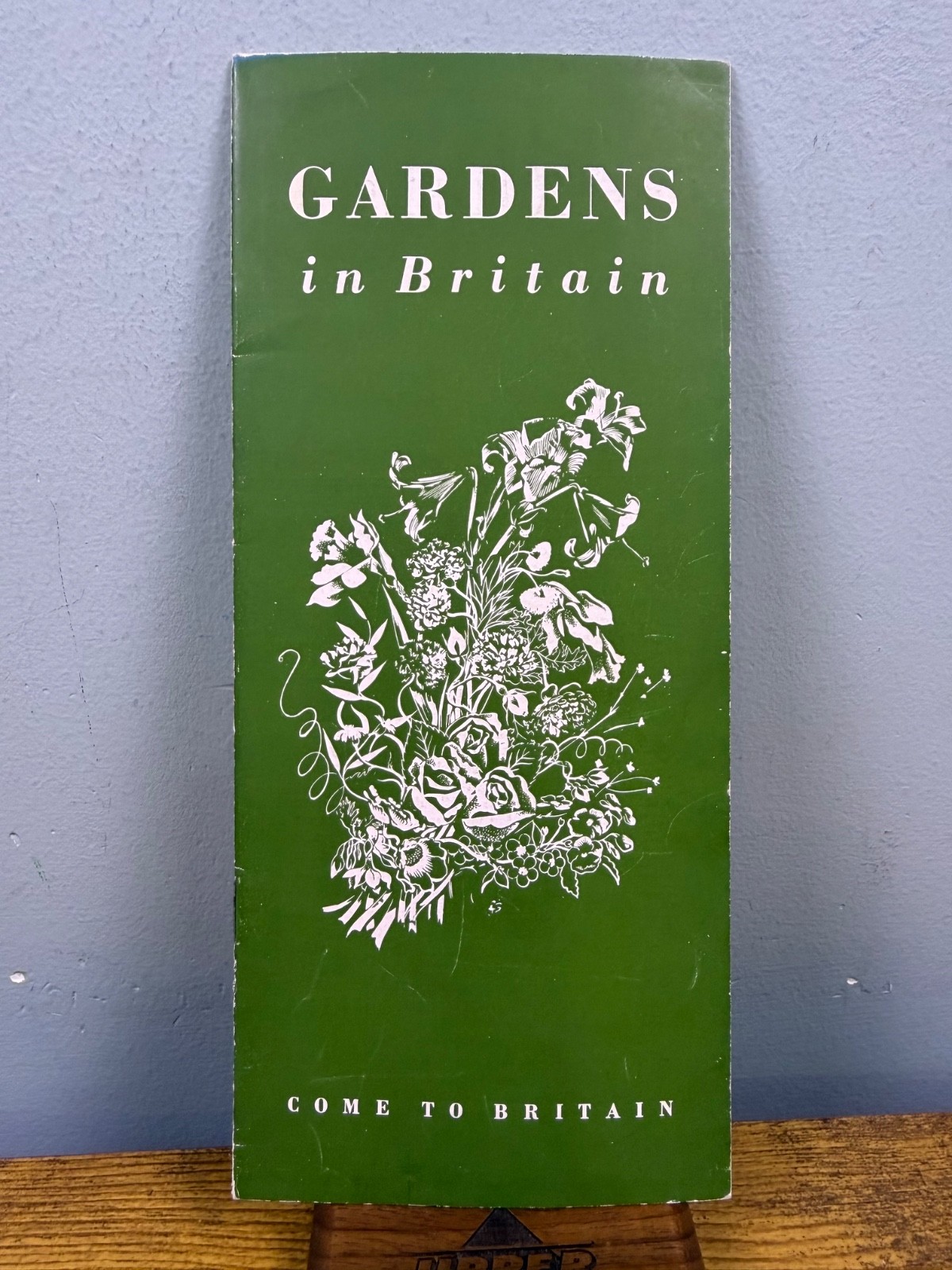 Come To Britain Gardens In Britain Travel Brochure Tourist Pamphlet c1950