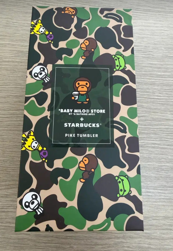 Starbucks Korea 2026 BAPE BABY MILO Tumbler RARE 473ml NEW