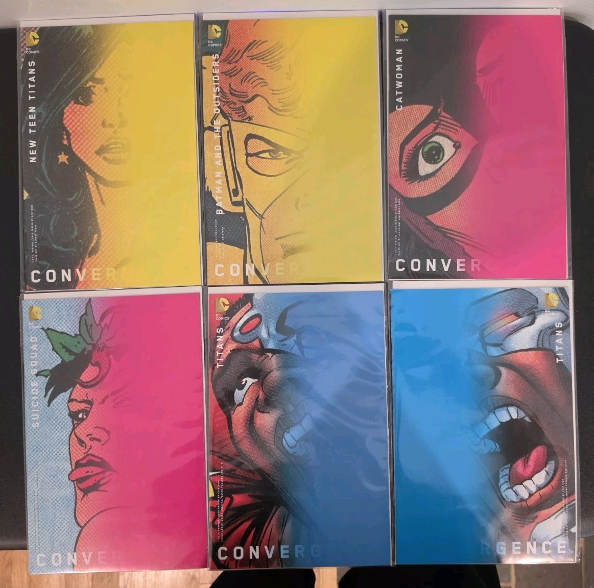DC Convergence 24 COMIC LOT #0-8 + CHIP KIDD VARIANTS Harley Quinn Nightwing