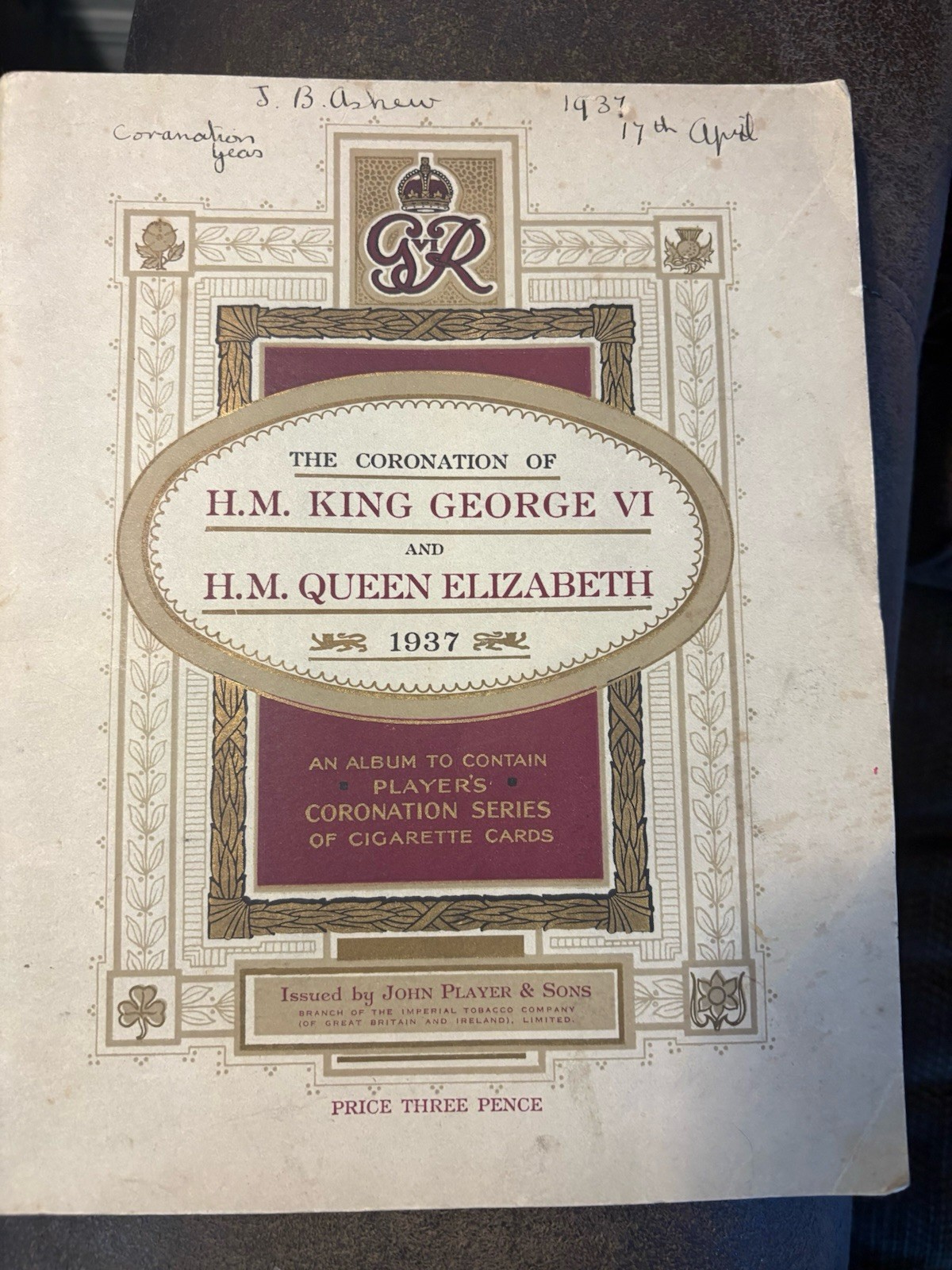The Coronation of King George VI & Queen Elizabeth (1937) John Players -Complete