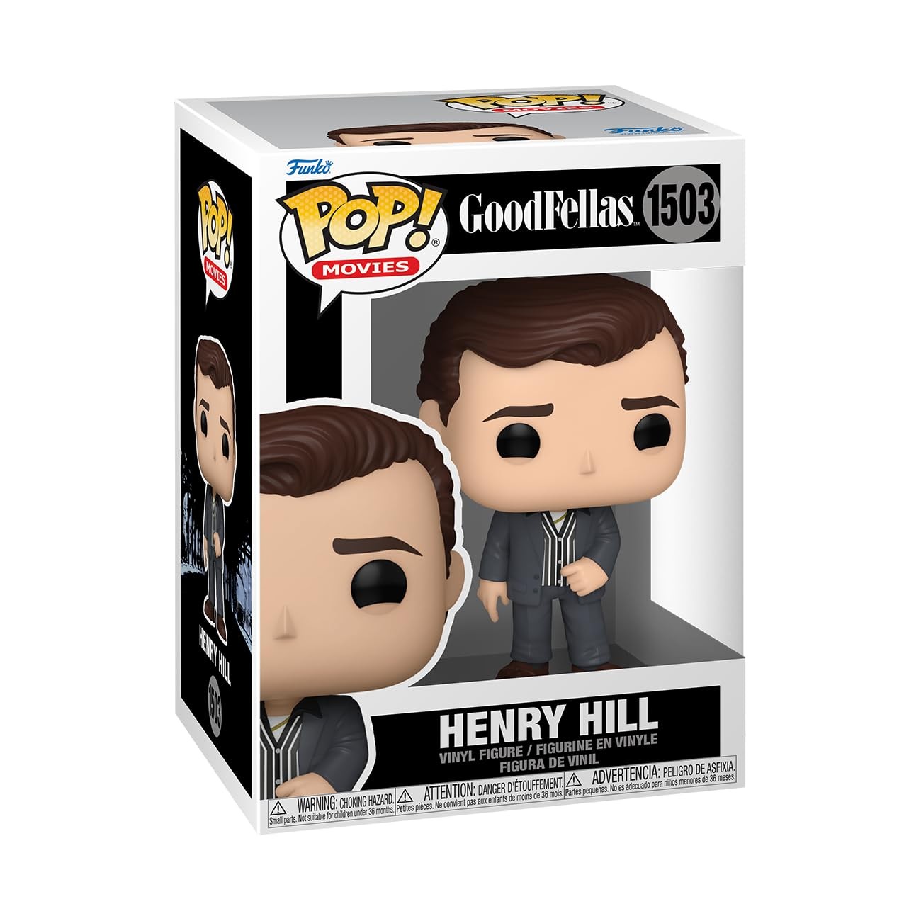 Funko Pop Movies: Goodfellas - Henry Hill - Goodfellas 1990 - Collectable Vinyl Funko Pop Movies: Goodfellas - Henry Hill - Goodfellas 1990 - Collectable Vinyl