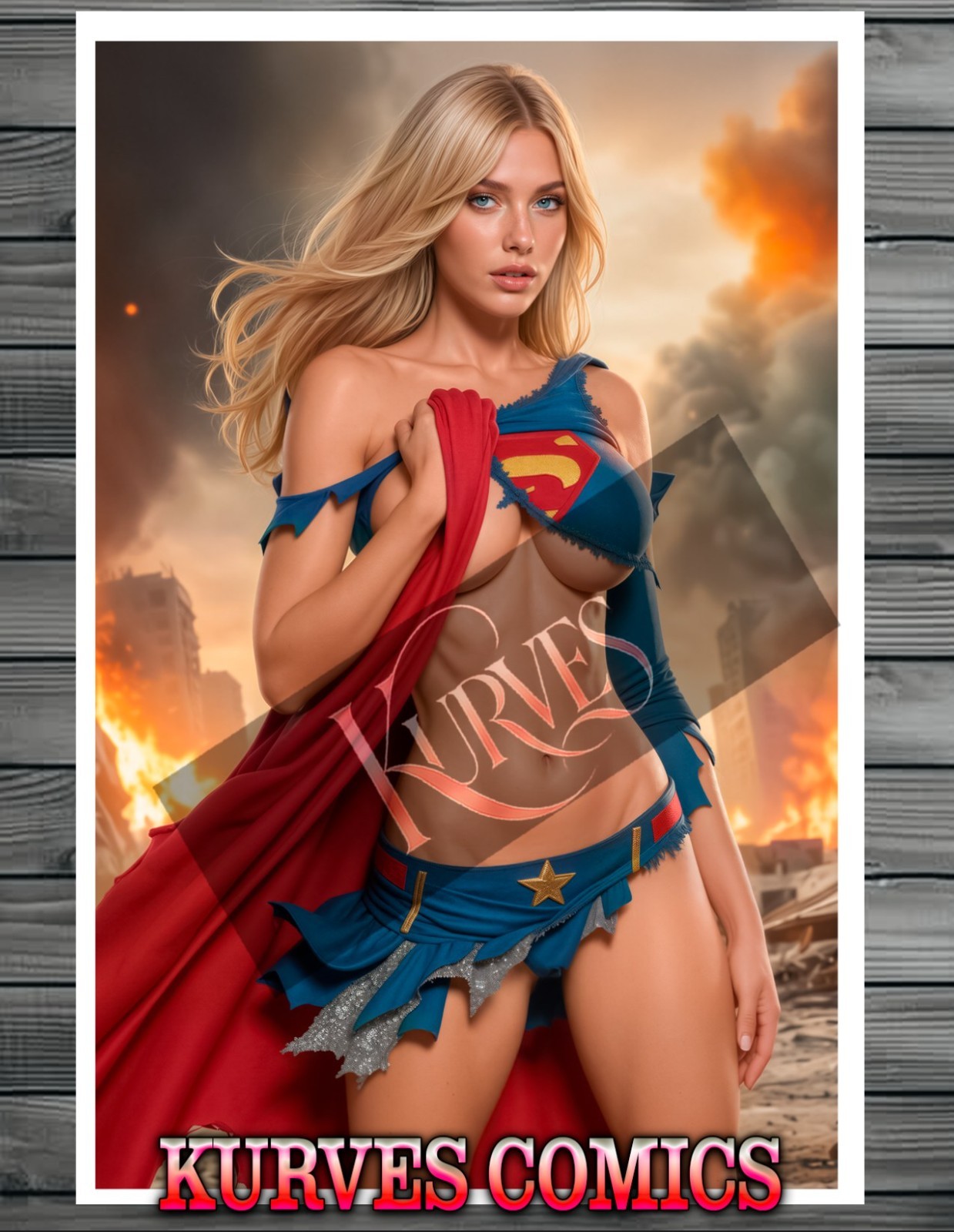 SUPERGIRL V3 | NICE | SINGLE COVER PRINT | KURVES COMICS