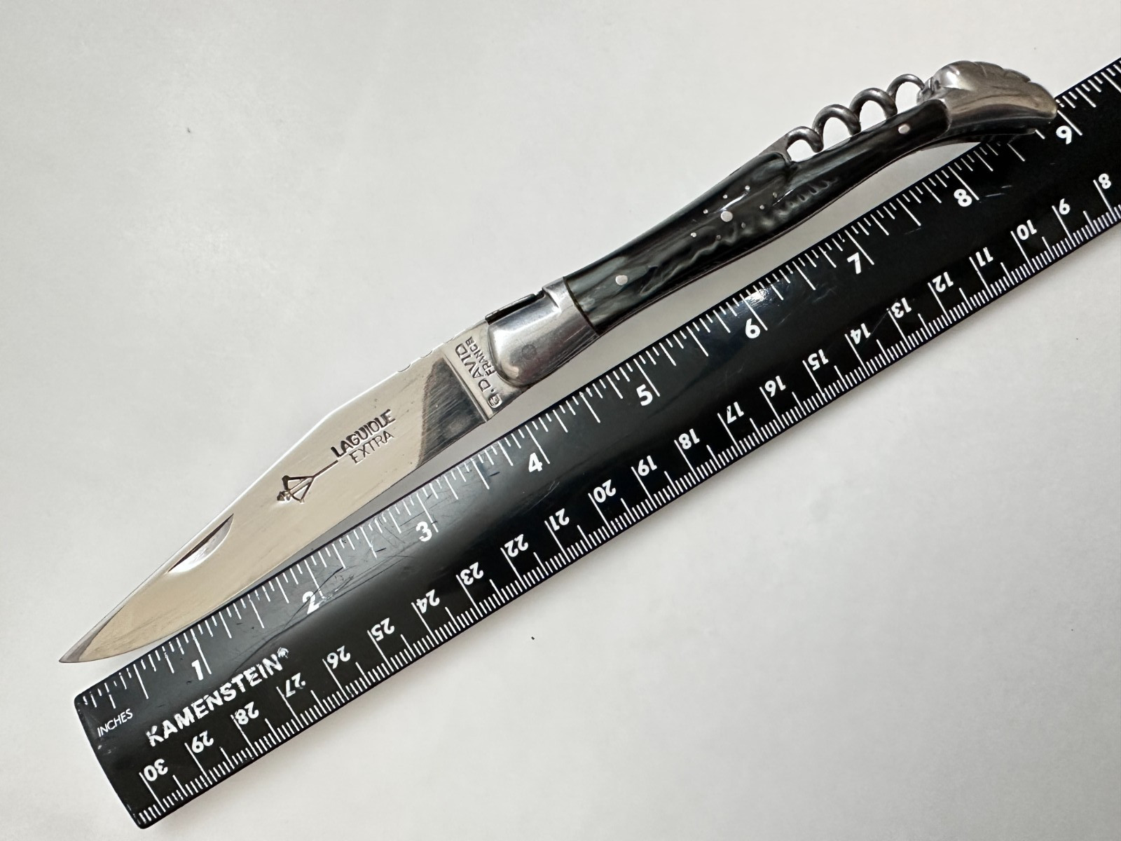 Laguiole Extra G. David 12C27 Knife Corkscrew