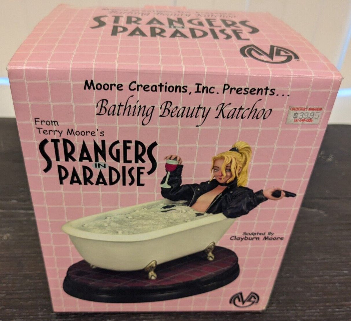 Terry Moore's Strangers in Paradise Bathing Beauty Katchoo Statue 2003