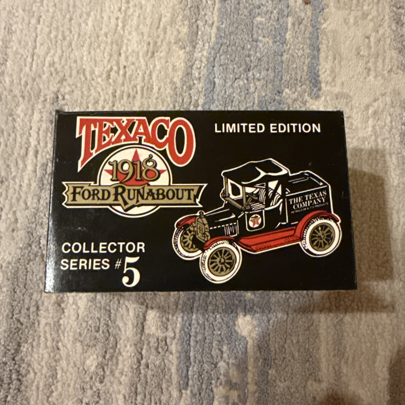 NEW 1988 Texaco 1918 Ford Runabout Bank Limited Edition Collector Series #5