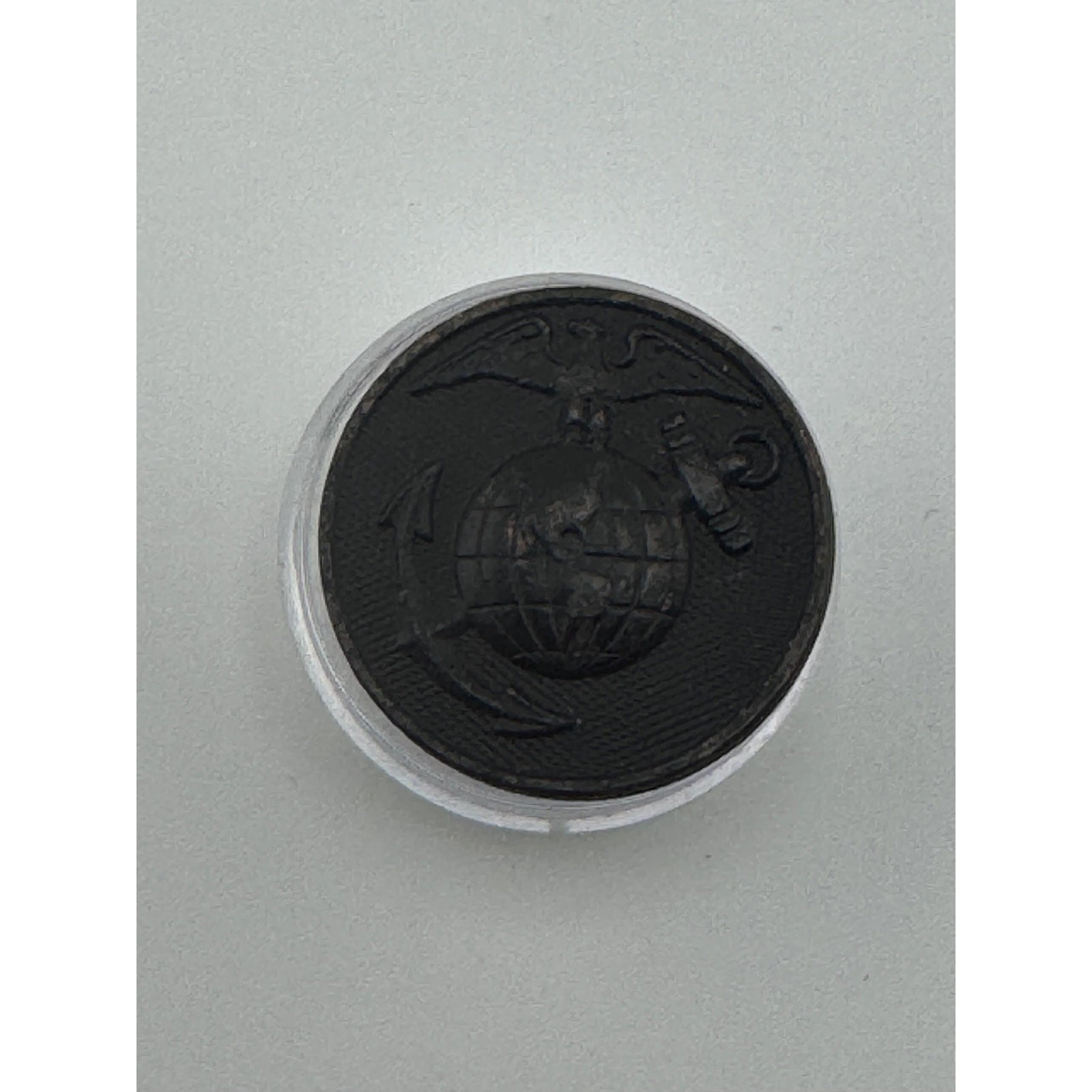 Military World War 1 USMC Collar Disk
