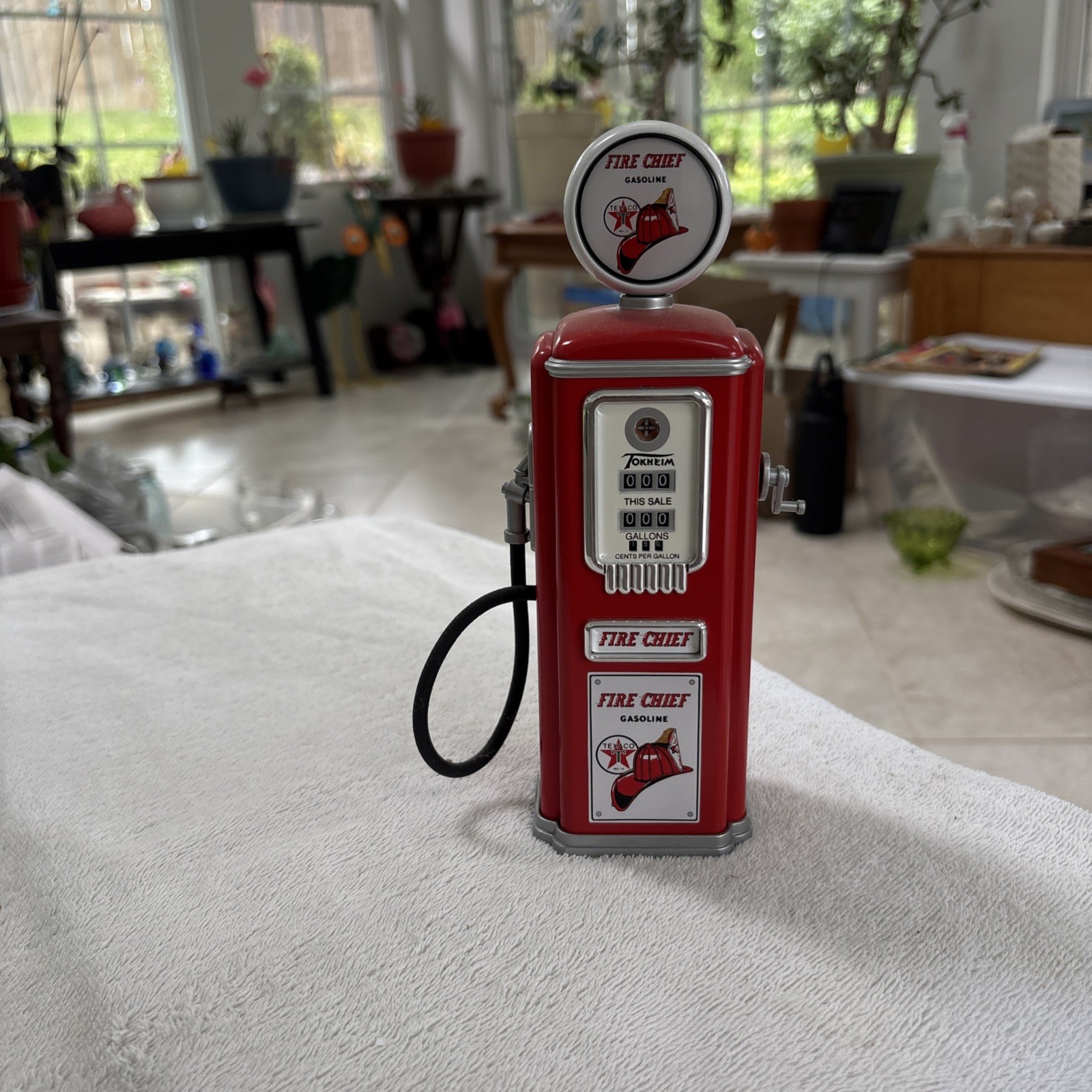 Vintage Gearbox Track Fire Chief Tokheim Has Pump Limited Edition 