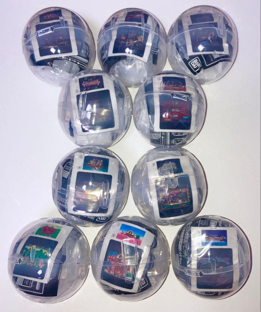 SEGA Astro City Miniature Light Plus Complete Set of 10 Arcade Games