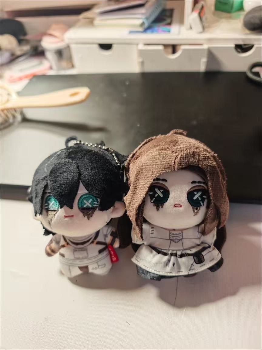 Anime Identity Ⅴ Ada Mesmer Emil 10Cm Plush Doll Stuffed Toy Pendant Gift