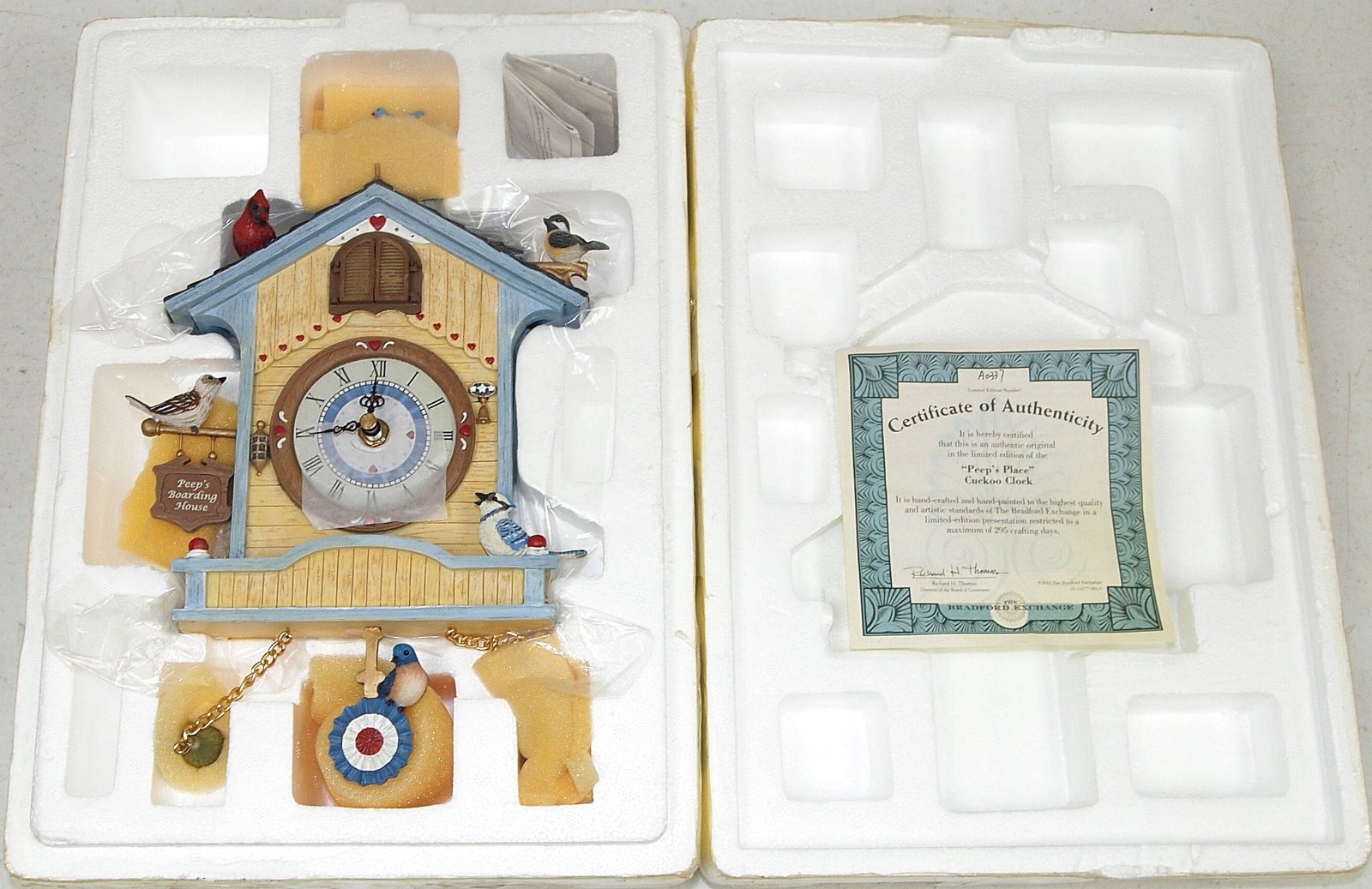 New NOS RARE Vtg 2012 BRADFORD EXCHANGE \