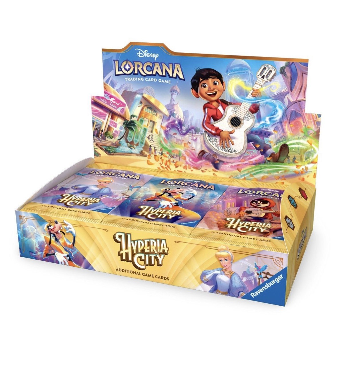 Disney Lorcana TCG Booster Box HYPERIA CITY - ENG ENGLISH PRESALE - BRAND NEW✅