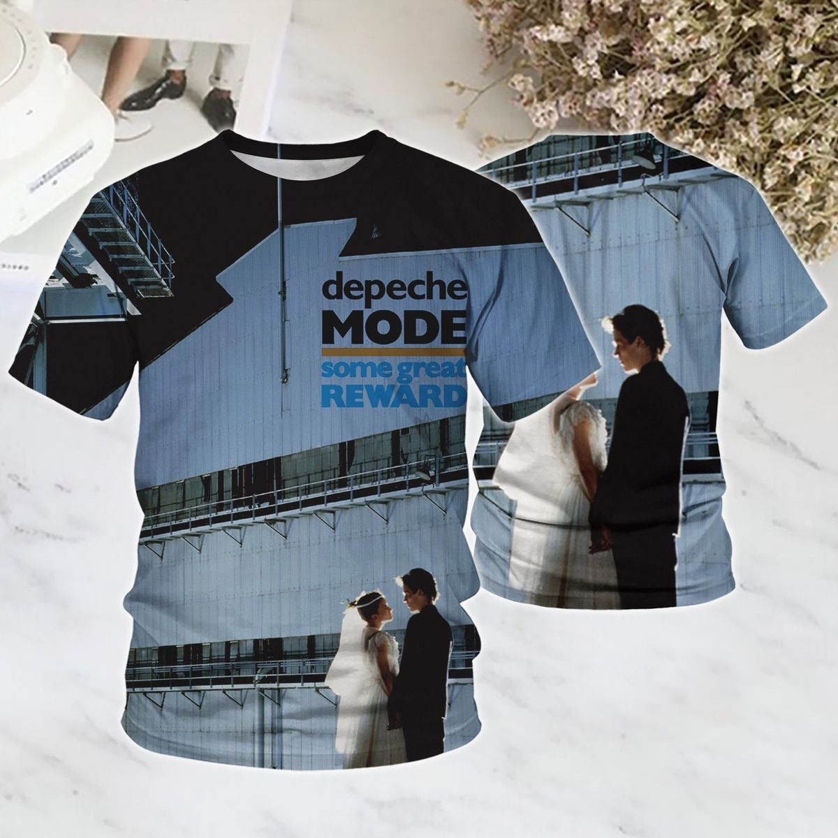 Depeche Mode Some Great Reward Album 3D T Shirt CC418