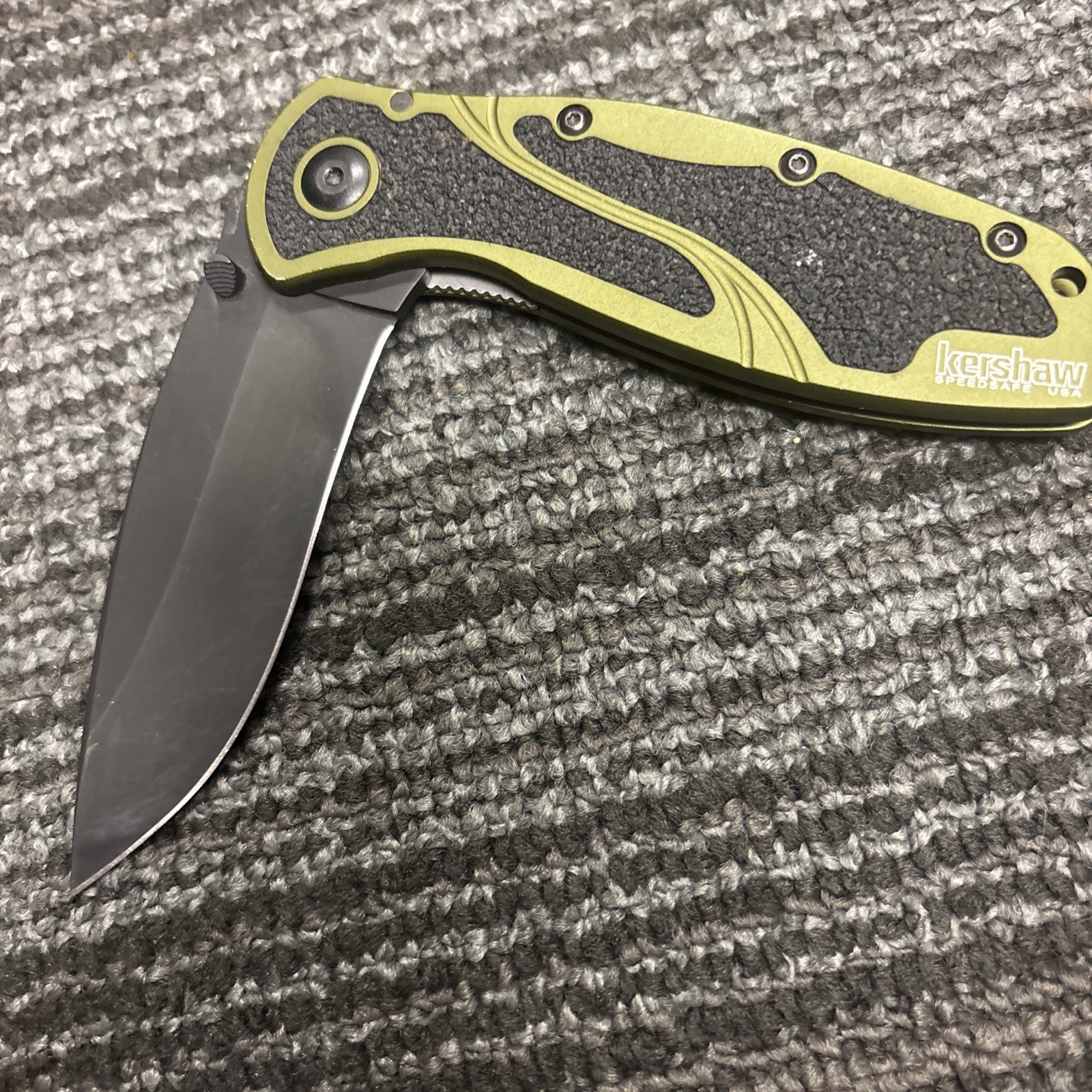 Kershaw USA Blur 1670OLBLK Assisted Pocket Knife