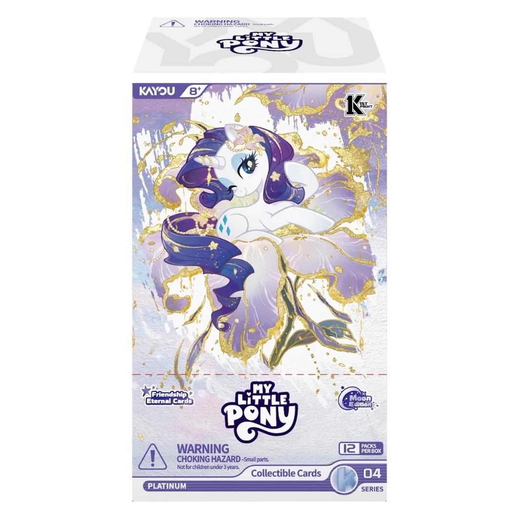 KAYOU My Little Pony Friendship Eternal Cards Moon Edition Series 4 Box US Stock