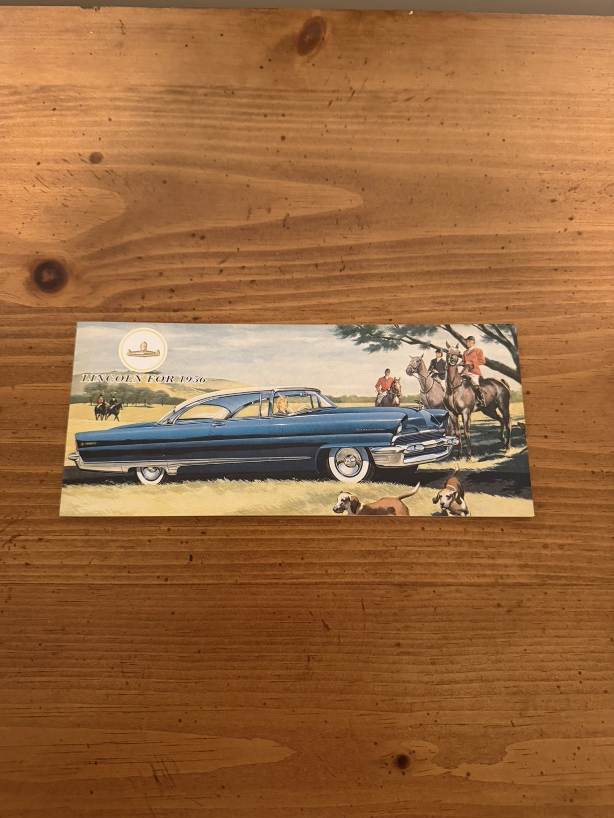 Vintage 1956 Lincoln Automobile Sales Brochure – Premiere Convertible & Coupe 