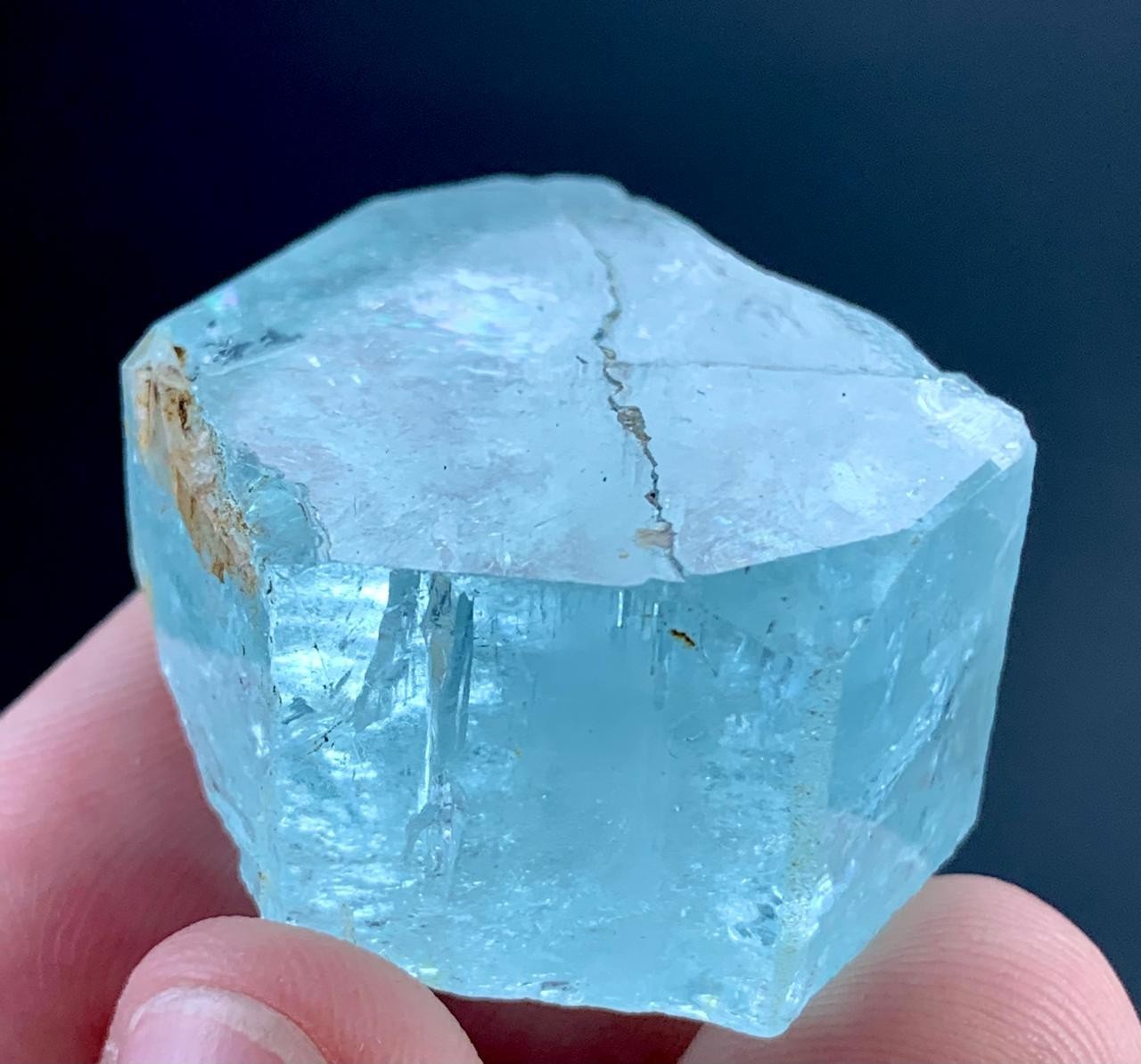 116 Carat Aquamarine Crystal Specimen From Pakistan 