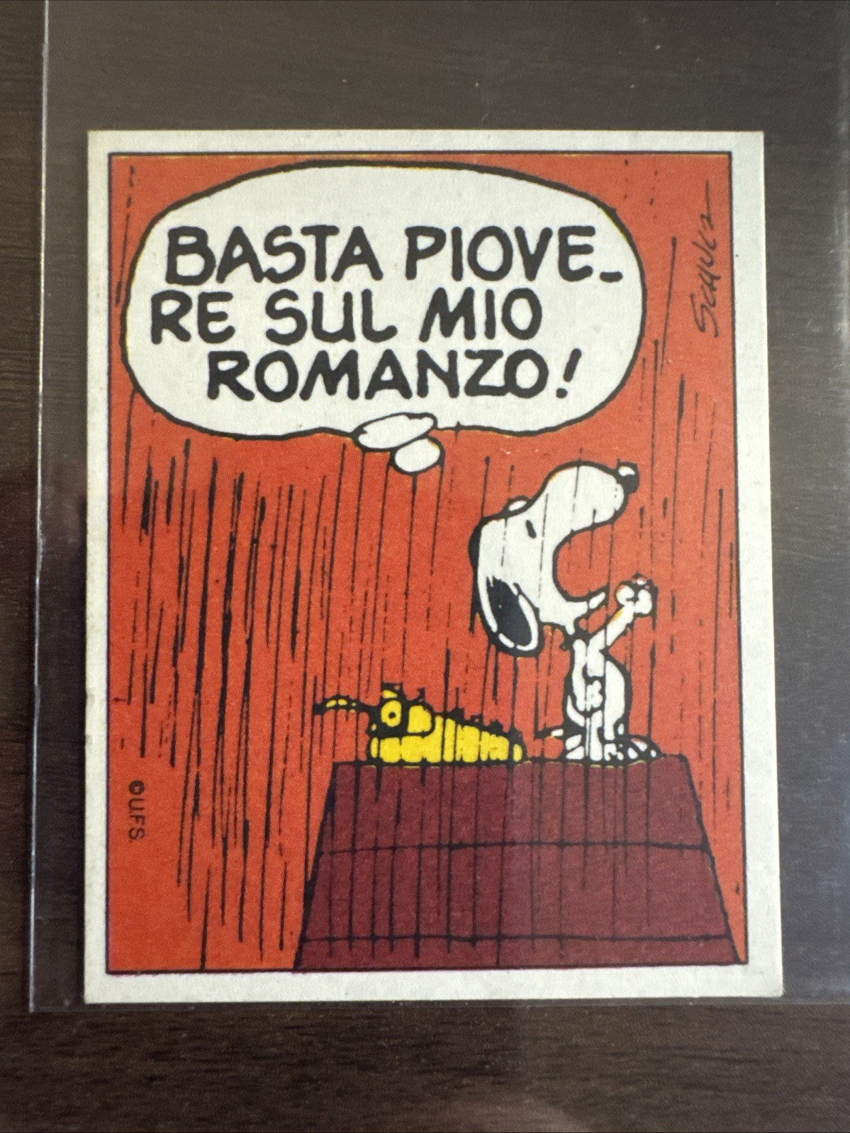 Snoopy (Peanuts), 1971 Le Figurine Di Linus, #79, ~NM