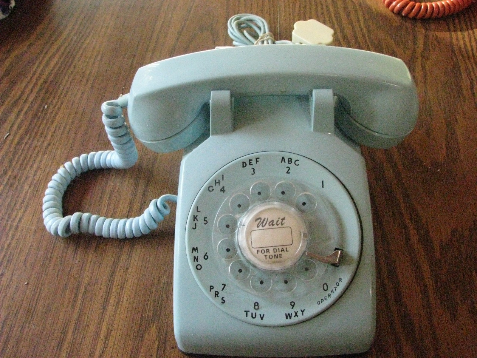 Vintage Bell System by Western Electric Light Teal Rotary Dial Desk Phone Works