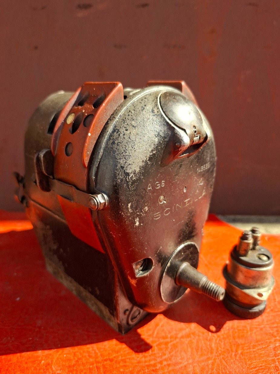 autique Scintila AG6 magneto for variety of vintage French other cars Swiss Made