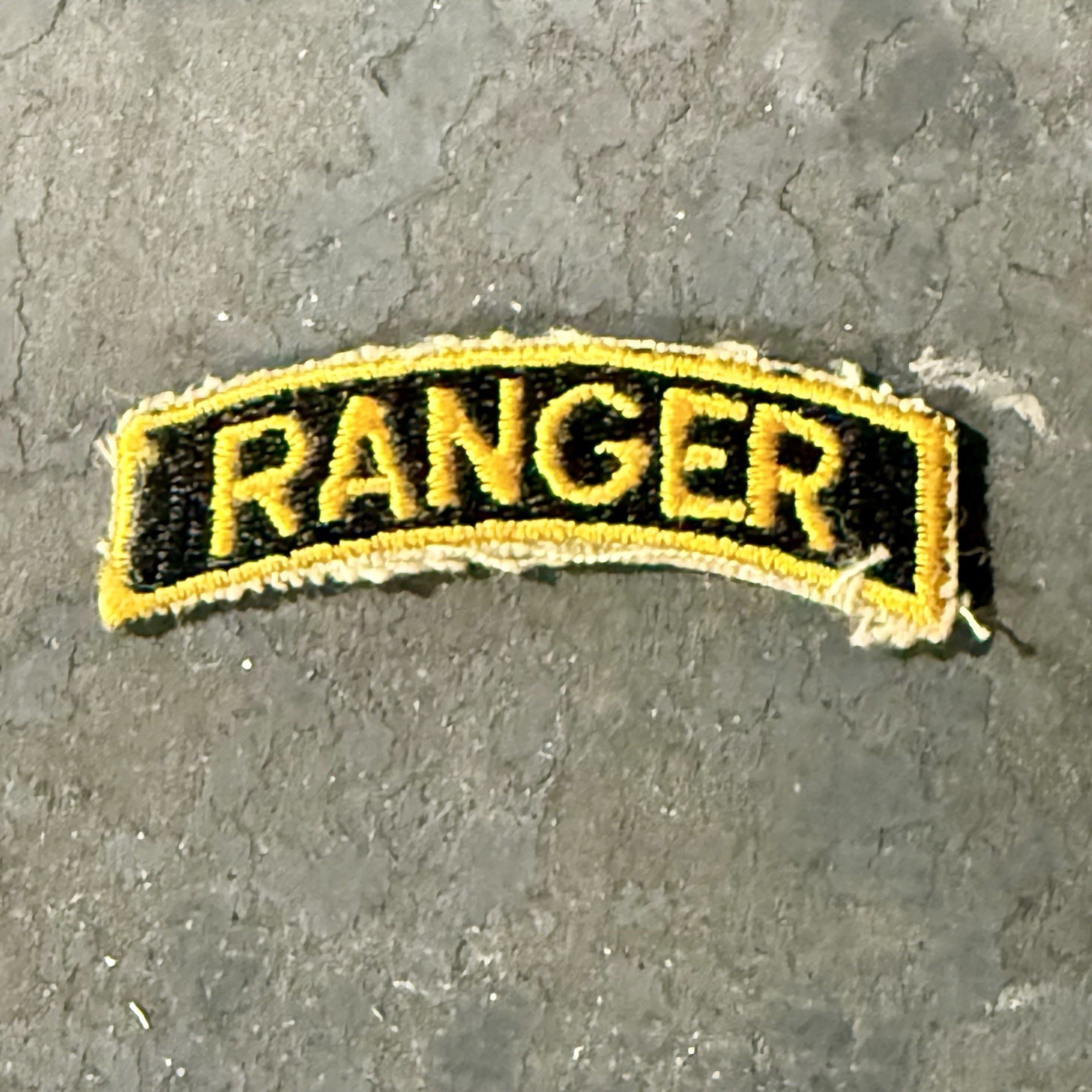 Original Early Vietnam War US Army Ranger Tab Patch