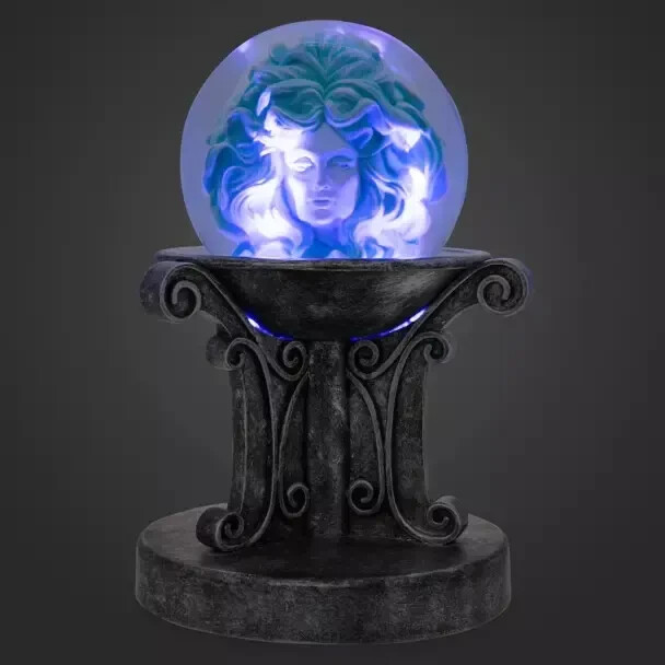 RARE Disney Authentic Madame Leota Lighted Crystal Ball Lamp The Haunted Mansion