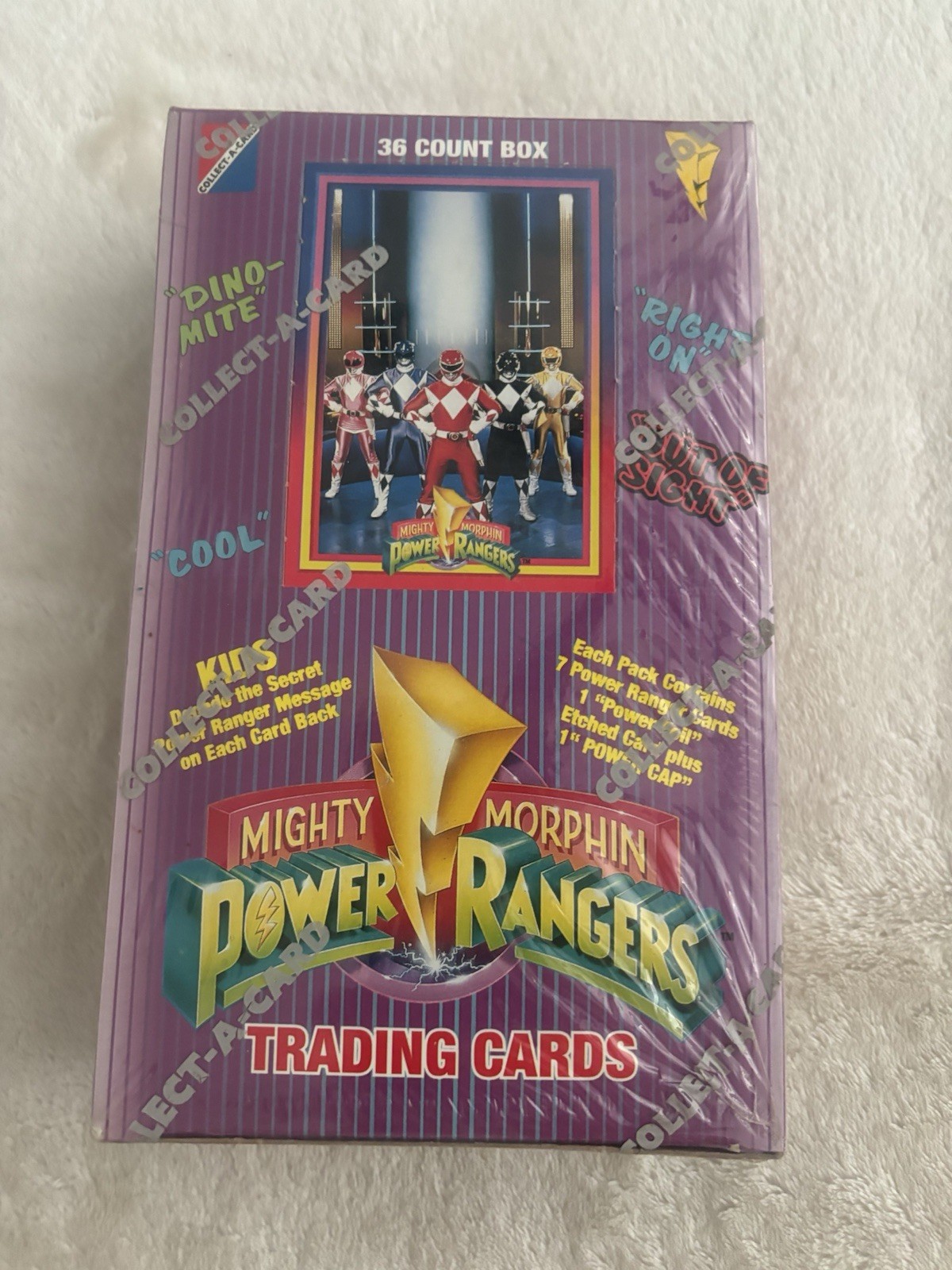1994 mighty morphing power rangers series 1  factory sealed Sealed Box
