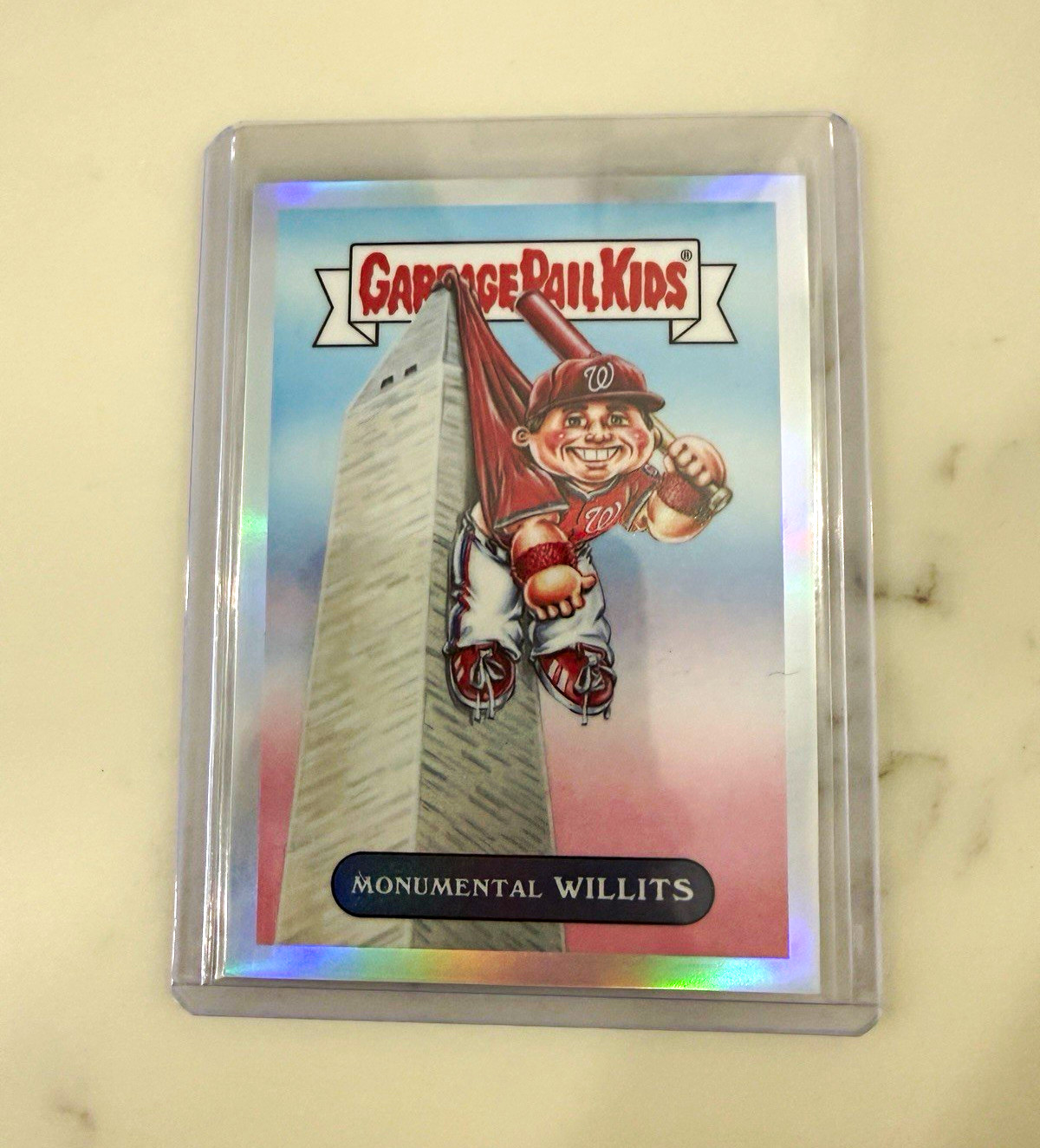 Topps Garbage Pail Kids 2026 Monumental Willits GPK-11 Eli Willits Insert