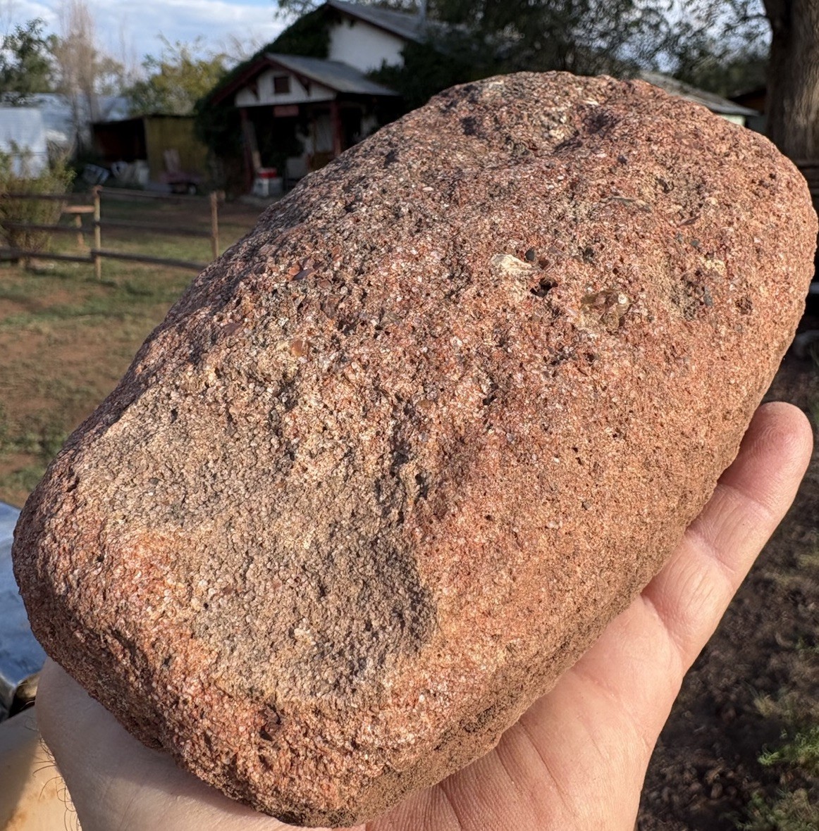 ☘️RR⚒: Large Colorful Anasazi Mano Stone, NE AZ. 5.75 Lb