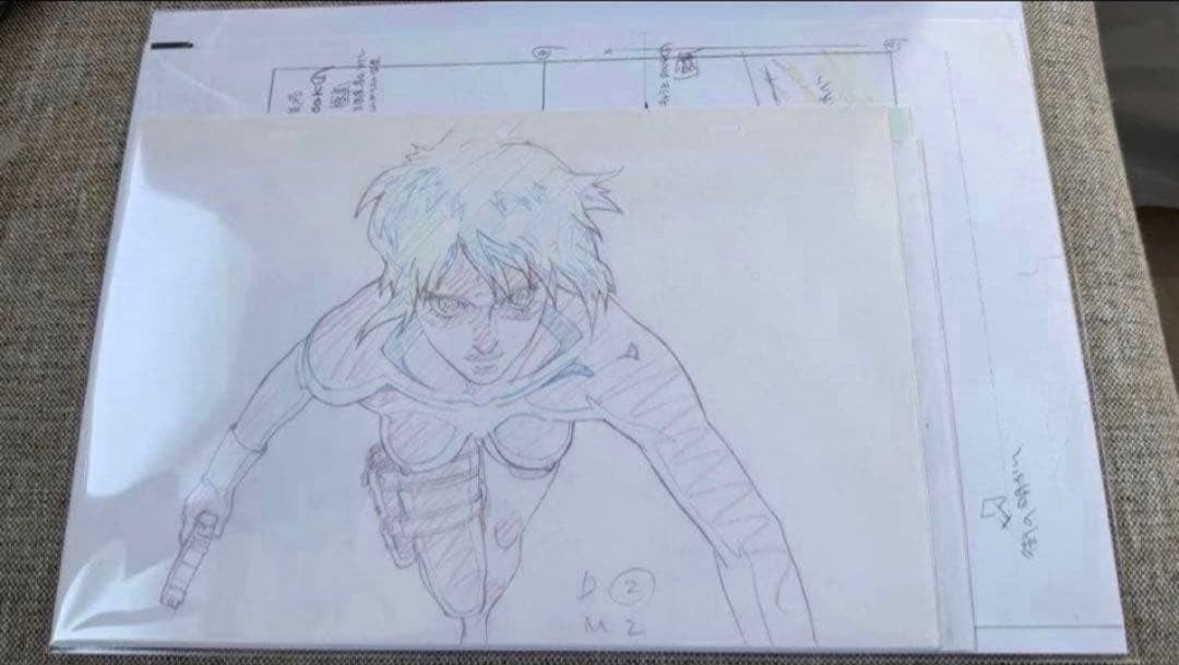 Ghost in the Shell Exhibition Replica Original Art Set 01 Only Ghost in the Shell Exhibition Replica Original Art Set 01 Only