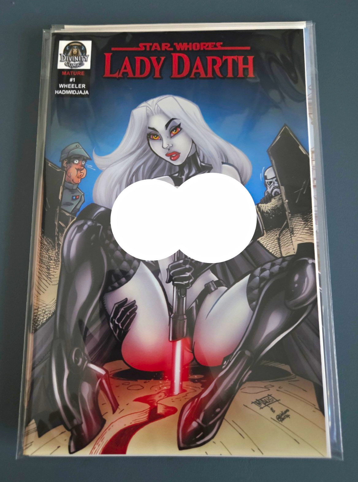 Star Whores Lady Darth #1 Divinity Comics Wheeler & Hadiwidjaja Naughty Mature