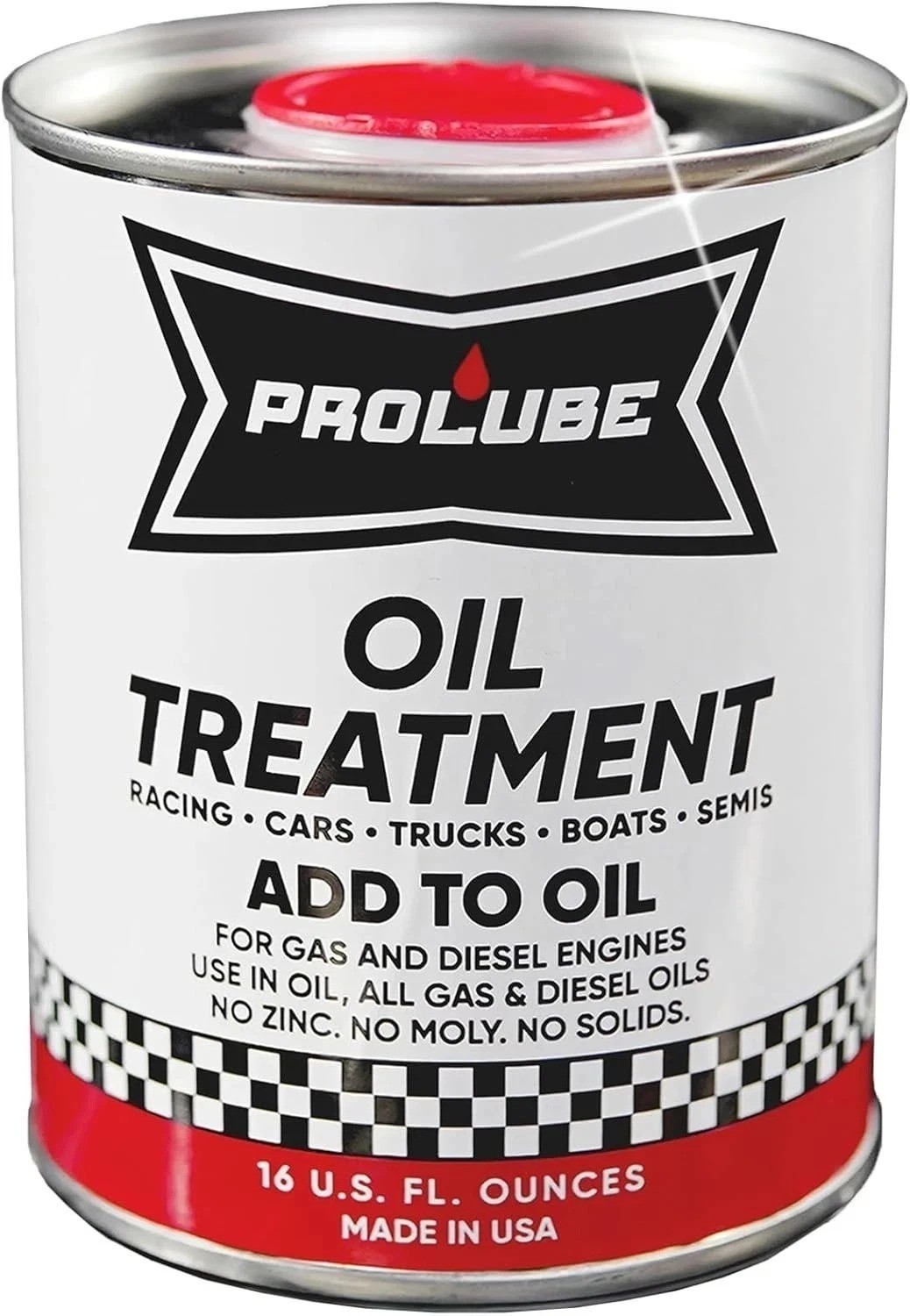 Prolube Engin Oil Treatment 1QT-- Engine Oil Additive for Gas & Diesel Engines