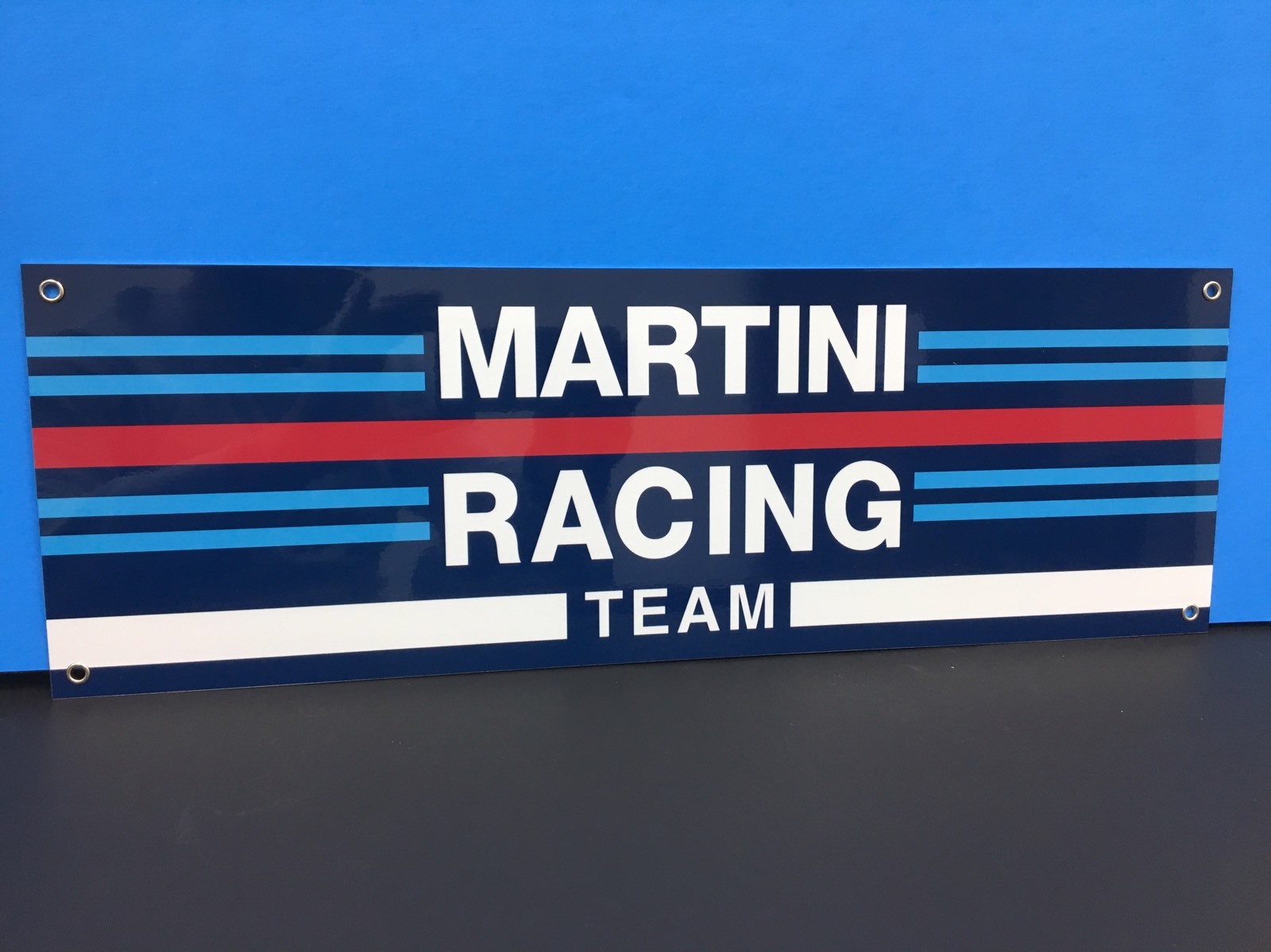 Martini  Racing Team Williams  Reproduction Garage Sign