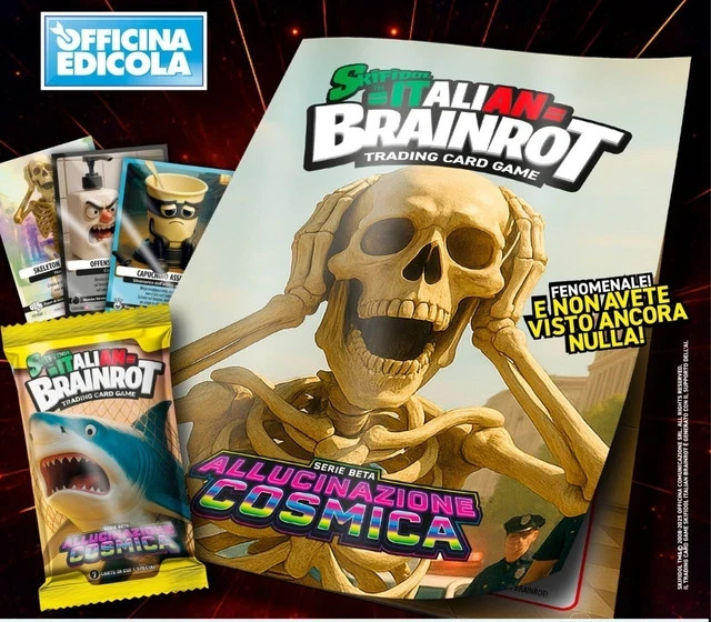 SKIFIDOL ITALIAN BRAINROT COSMIC HALLUCINATION CHOICE CARDS #1-150 Mancolista