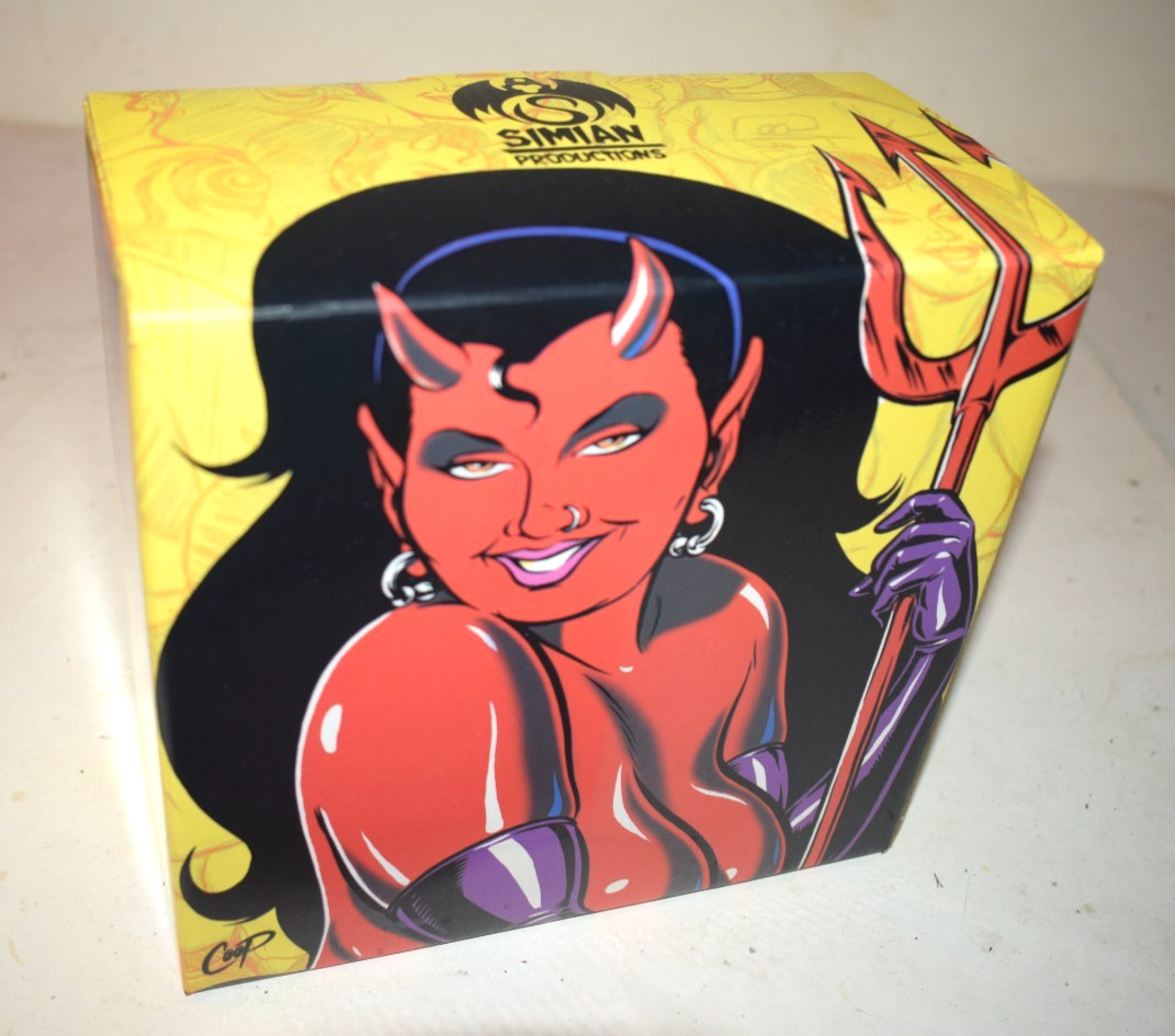 Coop Devil Girl Statute #3 Small Limited 585 of 800 by Barsom Simian Productions
