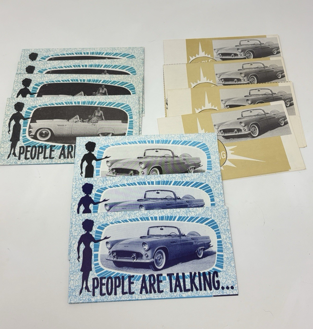 Vintage Ford Thunderbird CTCI Club Membership Advertising Brochure Lot of 12