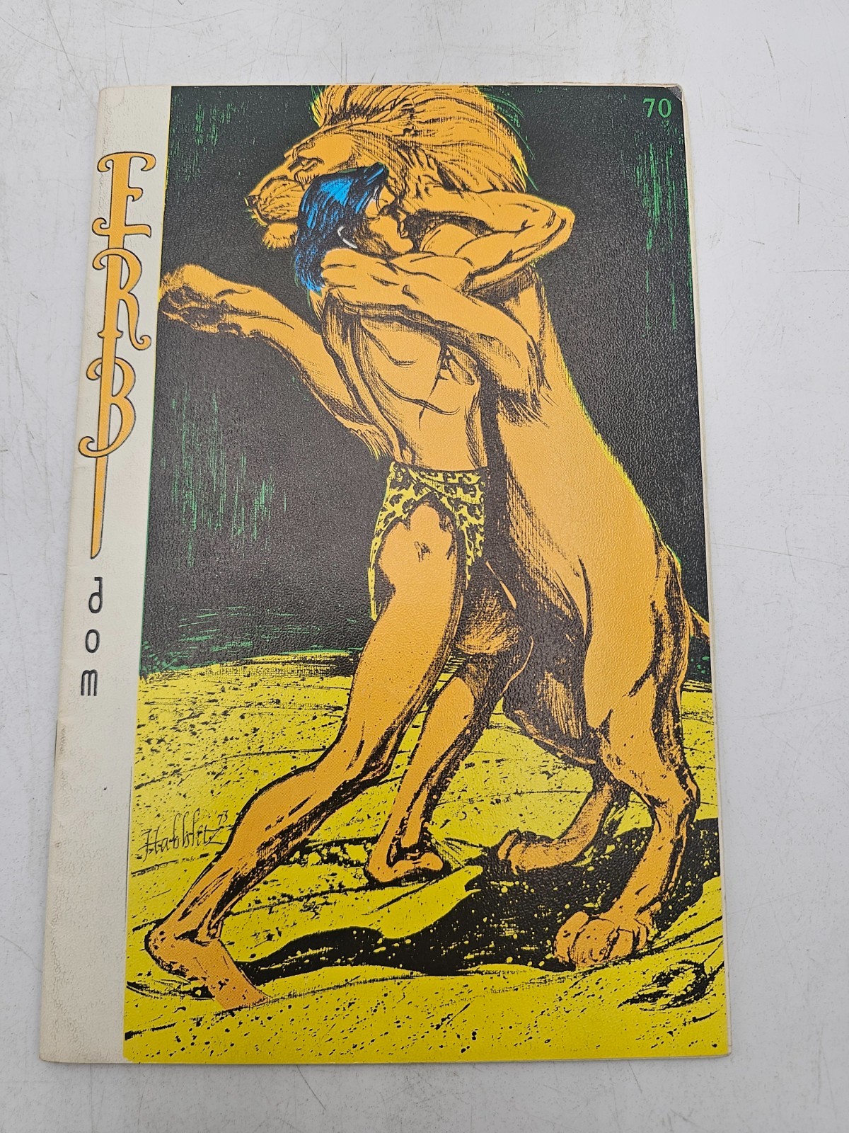 ERB-dom #70 Edgar Rice Burroughs fanzine (1973) VG+/FINE-