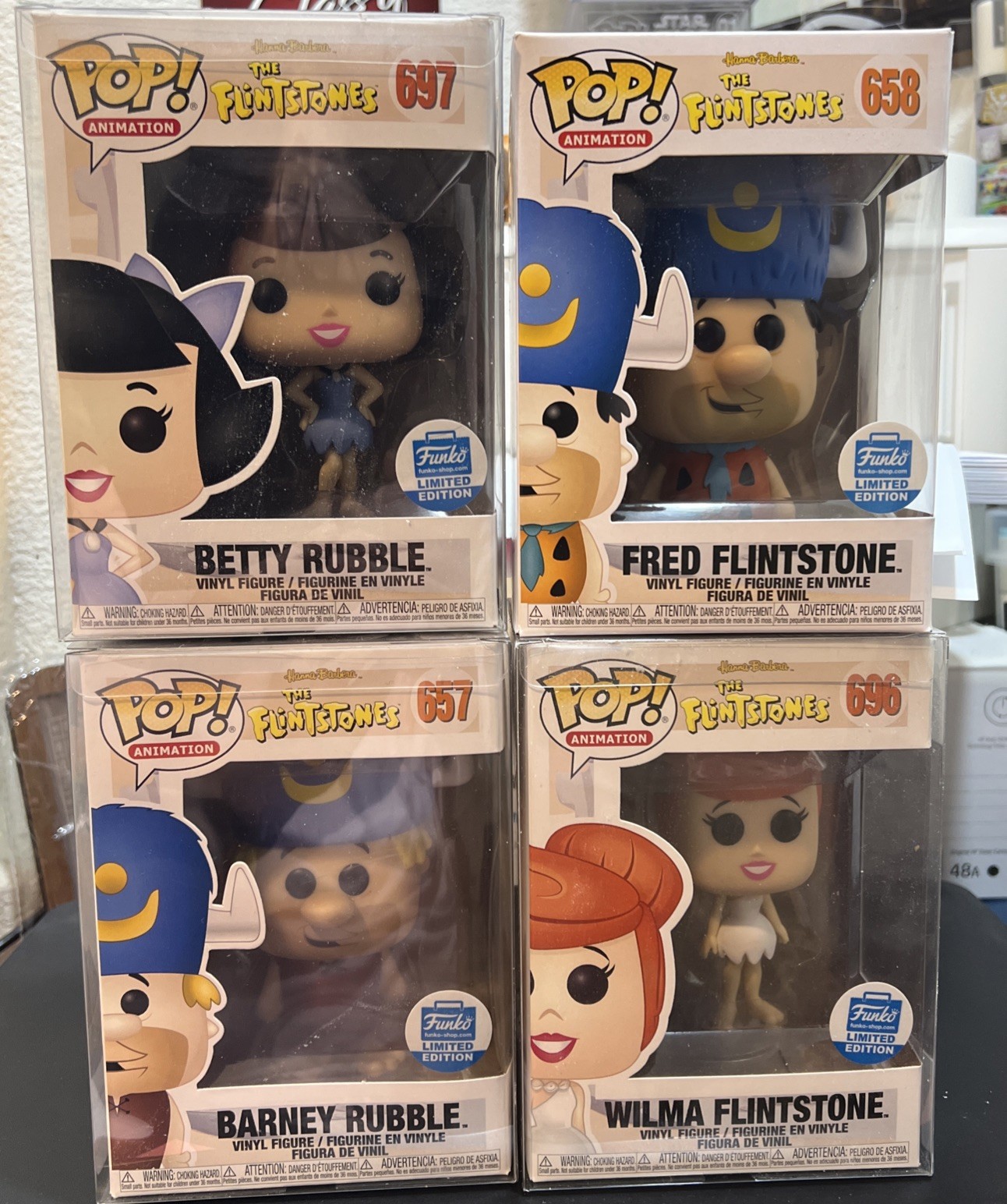 The Flintstones And The RubbleS Fred Wilma, Betty And Barney limited edition