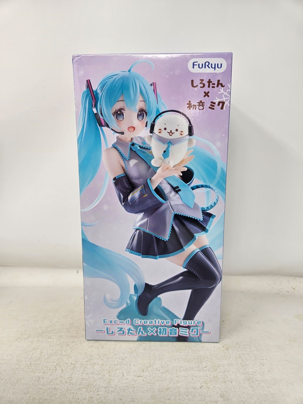 FuRyu Exceed Creative Hatsune Miku Anime Vocaloid Figure New Boxed US Seller
